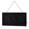 Framed Bar LED Hanging Wall Sign - 19" x 10"